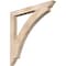 Ekena Millwork Thorton Traditional Smooth Bracket, Douglas Fir, 3 1/2"W x 38"D x 38"H BKT04X38X38THR01SDF - alternate 1